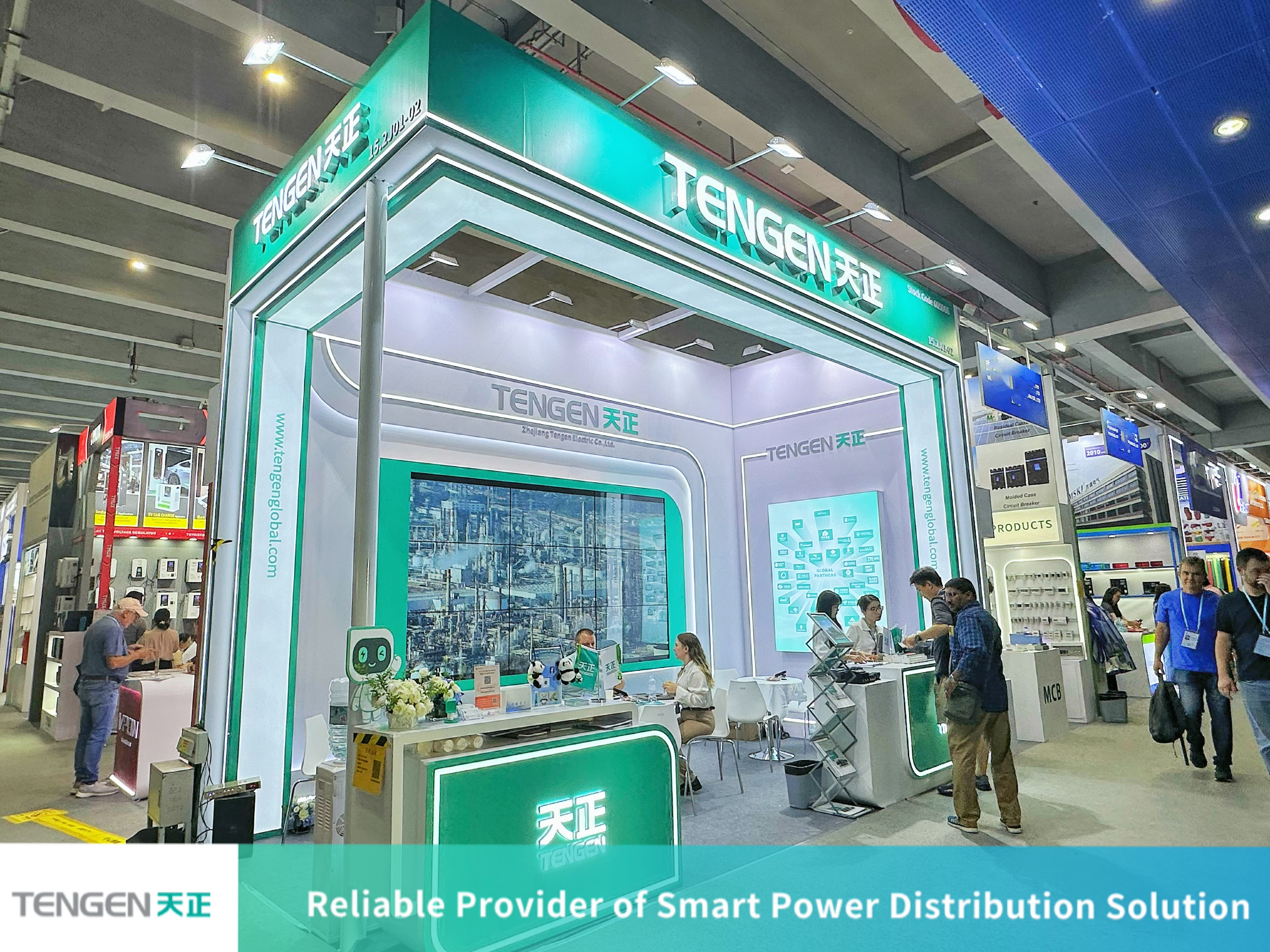 中国第一展，塞班岛线路检测中心全球圈粉！